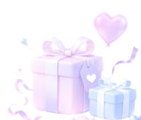 Gift box decoration