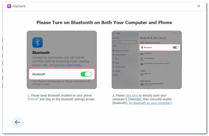 Turn Both Bluetooth