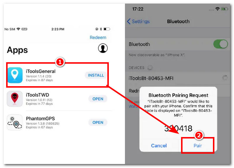 Gerät herunterladen und koppeln