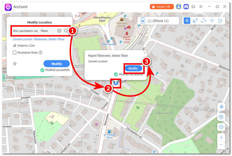 Select Location