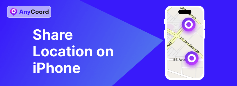 Share Location on iPhone