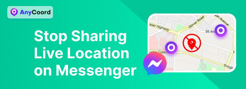 Deja de compartir tu ubicación en tiempo real en Messenger.