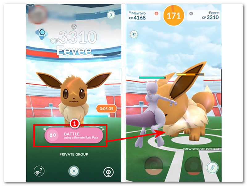Click Raid Battle