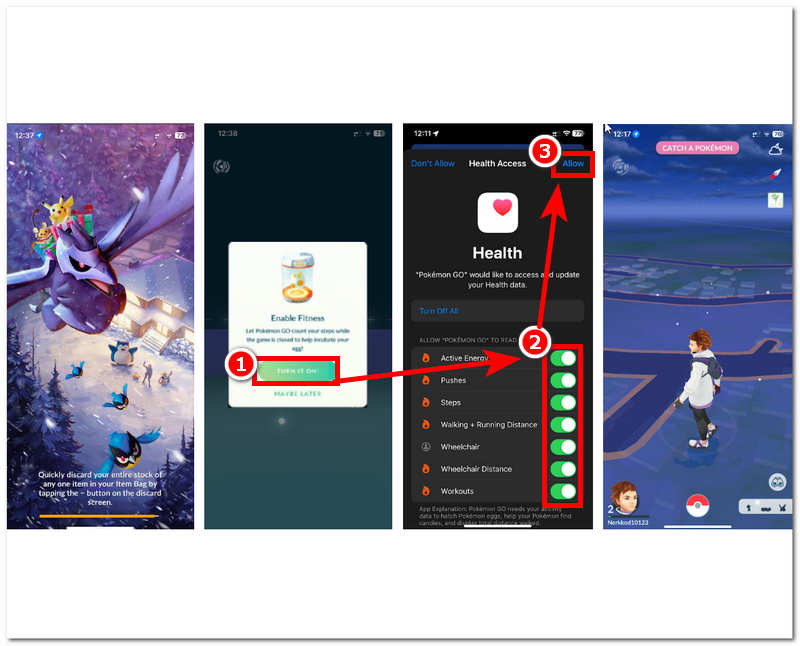 Turn on Adventure Sync