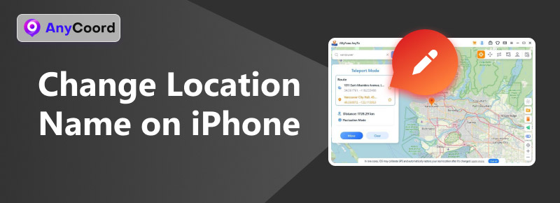 Change Location Nam on iPhone