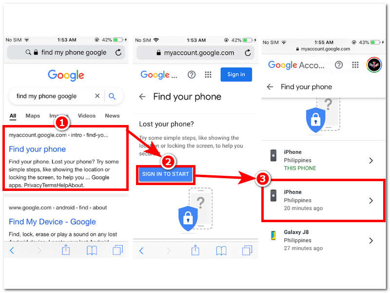 Go To Google Find Your Phone