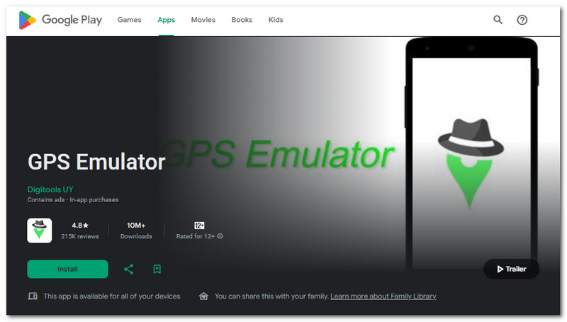 GPS Emulator App
