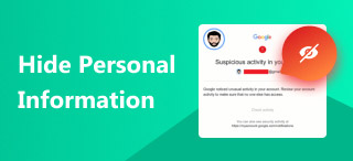 Hide Personal Information