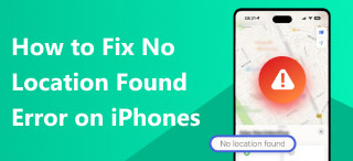 No Location Found iPhone S