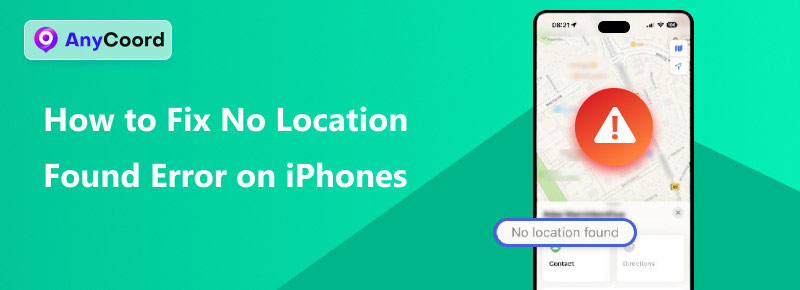 No Location Found iPhone