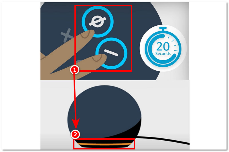Resetting Alexa Echo Dot