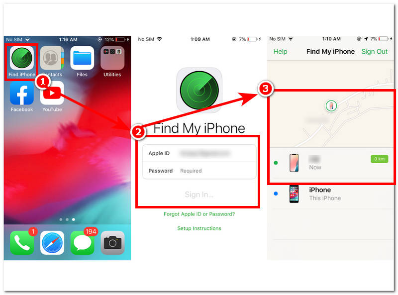 Track Iphone Using Find My App