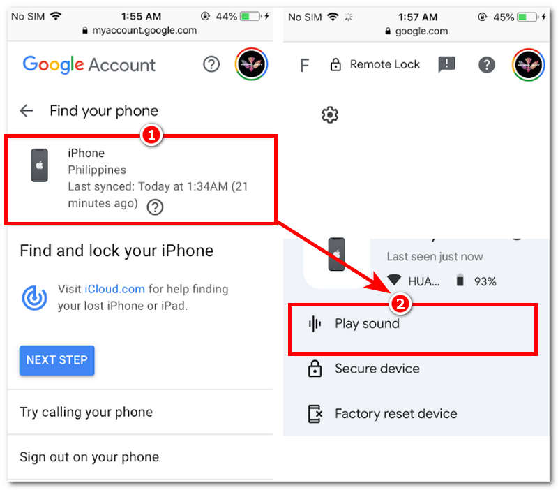 Track Iphone Using Google