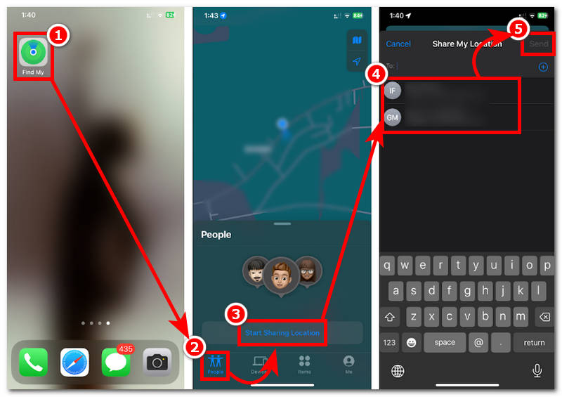 Track Location on the iPhone