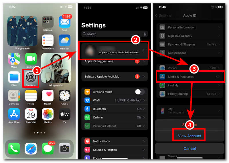 View Apple Id Account