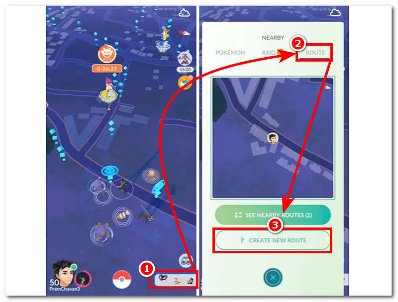 Create New Route