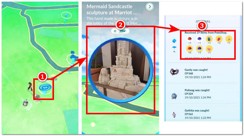 Spin Pokestops And Gym