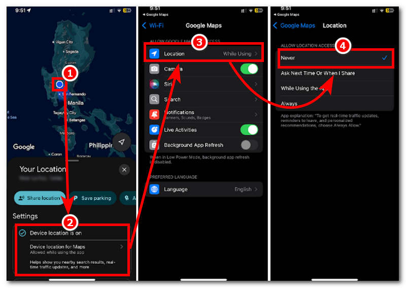 Google Maps App