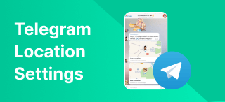 Telegram Location Settings