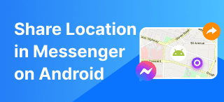 Sdílení polohy v Messengeru na Androidu